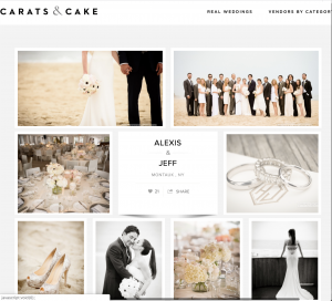 Carats and Cake Beach Wedding